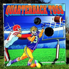 Quarterback Toss Interactive Carnival Football Frame Game