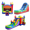 Image of Rainbow Commercial Inflatable Trio
