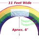 11' Giant Rainbow Arch by Gemmy Inflatable