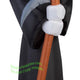 5' Gemmy Airblown Inflatable Grim Reaper w/ Sickle