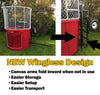 Image of Save on Red Portable Dunking Booth with New Wingless Design Dunk Tank