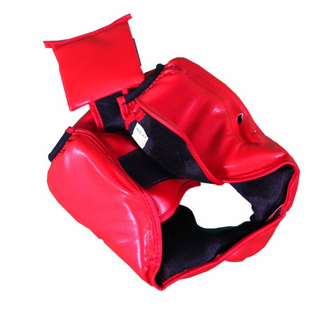 Red Boxing Helmet