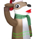 3' Gemmy Airblown Inflatable Car Buddy Reindeer