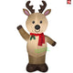 4' Gemmy Airblown Inflatable Chrsitmas Waving Reindeer