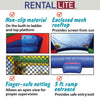 Image of Rental Lite Sports Inflatable Double Water Slide Bounce House with Blower