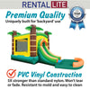 Image of Rental Lite Tropical Bounce House Slide Combo with Non-Removable Pool