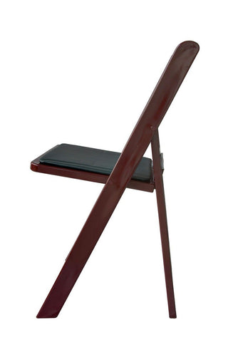Mahogany Resin Folding Chairs