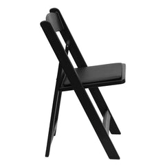 Black Resin Folding Chairs