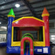 Rainbow Bounce House with Blower