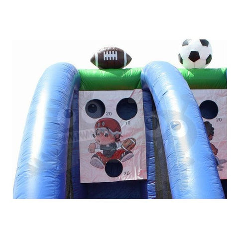 Rocket Inflatables Commercial Bouncers 14'H Inflatable Sports 3-in-1 Sports Activity Center by Rocket Inflatables 8'H Commercial Grade Inflatable Knock Archery Game Rocket Inflatables
