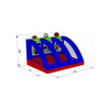 Image of Rocket Inflatables Commercial Bouncers 14'H Inflatable Sports 3-in-1 Sports Activity Center by Rocket Inflatables 781880231721 SPO-31SS 14'H Inflatable Sports 3in1 Sports Activity Center Rocket Inflatables