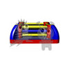 Image of Rocket Inflatables Commercial Bouncers 7'H Inflatable Boxing Ring by Rocket Inflatables 781880231868 SPO-B20