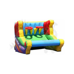 8'H Inflatable Sports Basketball Hoop Shoot Game by Rocket Inflatables