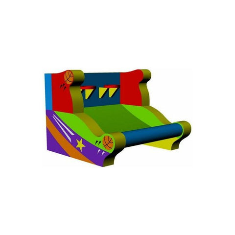 Rocket Inflatables Commercial Bouncers 8'H Inflatable Sports Basketball Hoop Shoot Game by Rocket Inflatables 781880231691 SPO-MHS