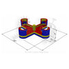 Image of Rocket Inflatables Commercial Bouncers 9'H Commercial Grade Inflatable 4 Player Tug and Dunk Basketball Bungee Game by Rocket Inflatables 781880231752 SPO-TD4P3939 9'H Inflatable 4 Player Tug Dunk Basketball Bungee Game Rocket