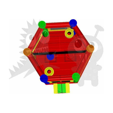 Rocket Inflatables Commercial Bouncers Octodome with Multiple Games by Rocket Inflatables 781880231806 SPO-OD1818