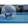 Image of Rocket Inflatables Games 6′ PVC Water Ball Clear/ White by Rocket Inflatables 781880232322 WAT-WB/WT-PVCWBCL