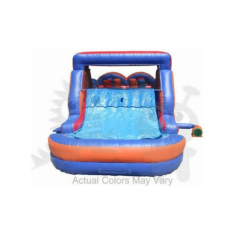 Rocket Inflatables Inflatable Bouncers 11'H Commercial Inflatable Obstacle Course Wet/Dry Slide- End Load- Multiple Lane by Rocket Inflatables 781880232407 OBS-30 11'H Commercial Inflatable Obstacle WetDry Slide EndLoad Multiple Lane