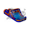 Image of Rocket Inflatables Inflatable Bouncers 11'H Commercial Inflatable Obstacle Course Wet/Dry Slide – End Load- Multiple Lane by Rocket Inflatables 781880232384 OBS-35 11'H Commercial Inflatable Obstacle WetDry Slide EndLoad Multiple Lane