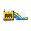 Image of 16'H Commercial Inflatable 5-in-1 Crayon Combo Wet/Dry with Water Slide, Splash Pool and Basketball Hoop by Rocket Inflatables SKU# COM-522