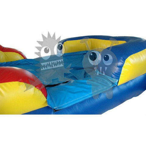 Rocket Inflatables Inflatable Bouncers 16'H Commercial Inflatable Module Combo with Water Slide, Inflatable Bottom & Basketball Hoop by Rocket Inflatables 781880223467 COM-560 16'H Commercial Inflatable Module Combo Rocket Inflatables SKU#COM-560