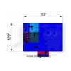 Image of 16'H Inflatable Neutral Castle Point Combo Bouncer with Slide, Climbing Wall & Hoop by Rocket Inflatables SKU#COM-C40