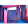 Image of Rocket Inflatables Inflatable Bouncers 16'H Inflatable Pink Castle Combo with Water Slide, Inflatable Bottom & Basketball Hoop by Rocket Inflatables COM-524 16'H Inflatable Pink Castle Combo with Water Slide, Inflatable Bottom & Basketball Hoops #COM-524