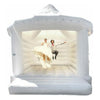 Image of Rocket Inflatables Inflatable Bouncers 18.4'H Wedding Jumper Carousel Top Inflatable Bounce House White Bouncer by Rocket Inflatables BOU-138 18.4'H Wedding Jumper Carousel Top Inflatable Bounce House White by Rocket Inflatables SKU#BOU-138