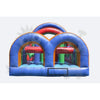 Image of Rocket Inflatables Inflatable Bouncers 18'H Commercial Inflatable Obstacle Course Wet/Dry Slide – End Load- Multiple Lane by Rocket Inflatables 781880232346 OBS-60 18'H Inflatable Obstacle Course Wet/Dry Slide End Load Multiple Lane