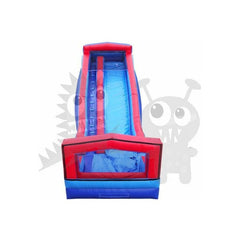 18′H Wet/Dry Art Panel Water Slide – Single Lane by Rocket Inflatables