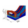 Image of Rocket Inflatables Inflatable Bouncers 18′H Wet/Dry Art Panel Water Slide – Single Lane by Rocket Inflatables 781880225836 WAT-PAN3018 18′H Wet/Dry Art Panel Water Slide – Single Lane by Rocket Inflatables #WAT-PAN3018