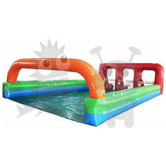 Rocket Inflatables Inflatable Bouncers Inflatable Pony Race Track 3 Lane Commercial Grade by Rocket Inflatables 781880232537 SPO-PT3L3088 Inflatable Pony Race Track 3 Lane Commercial Grade Rocket Inflatables