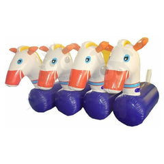 Rocket Inflatables Inflatable Bouncers Small Commercial Grade Inflatable Hopping Ponies by Rocket Inflatables