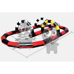 Snake Pattern Race Track by Rocket Inflatables