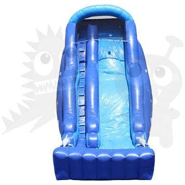 Rocket Inflatables Slides 20′H Dolphin Wave Wet/Dry Water Slide – Single Lane by Rocket Inflatables 20′H Octopus Wave Wet/Dry Water Slide Single Lane Rocket Inflatables