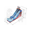 Image of Rocket Inflatables Slides 20′H Patriot Wet/Dry Slide by Rocket Inflatables 781880229575 WAT-3520-Eagle/WAT-2718-Eagle