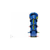 Image of Rocket Inflatables SLIP N SLIDE 10'H Fire & Ice Commercial Slip Slide & Dip with Pool Single Lane by Rocket Inflatables 781880231974 WAT-SSS3611-LAVA-1 10'H Fire Ice Slip Slide Dip Pool Single Lane Rocket Inflatables