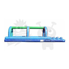 10'H Rainbow Slip Slide & Dip with Pool Single Lane by Rocket Inflatables