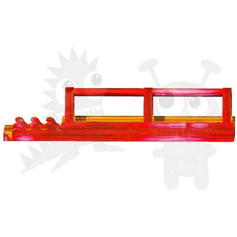Rocket Inflatables SLIP N SLIDE 10'H REDMAR- 36′ Red Marble Slip & Slide – Single Lane by Rocket Inflatables