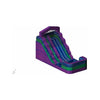 Image of Rocket Inflatables WET N DRY COMBOS 14′H Purple & Green Wet/Dry Slide – Single Lane by Rocket Inflatables 781880225706 WAT-2314-Purple