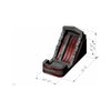 Image of Rocket Inflatables WET N DRY COMBOS 14′H Red & Grey Marble Wet/Dry Slide – Single Lane by Rocket Inflatables 781880225713 WAT-2314-Red/Gry 14′H Red & Grey Marble Wet/Dry Slide–Single Lane by Rocket Inflatables