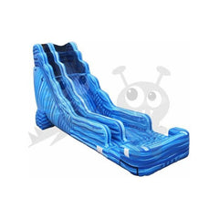 Rocket Inflatables WET N DRY COMBOS 16′H Blue Marble Wet/Dry Water Slide by Rocket Inflatables WAT-3016-BLUMAR 16′H Blue Marble Wet/Dry Water Slide by Rocket Inflatables SKU#WAT-3016-BLUMAR