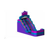 Image of Rocket Inflatables WET N DRY COMBOS 17'H Crown Wet/Dry Slide Pink Purple Princess – Single Lane by Rocket Inflatables 781880225775 WAT-2317-Crown 17'H Crown Wet/Dry Slide Princess – Single Lane SKU#WAT-2317-Crown