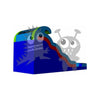 Image of Rocket Inflatables WET N DRY COMBOS 19'H Double Wave Double Lane Wet/Dry Slide by Rocket Inflatables 781880232032 WAT-DW33419