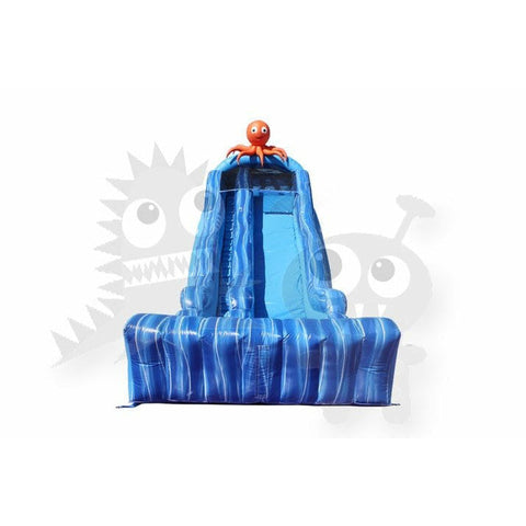 Rocket Inflatables WET N DRY COMBOS 20′H Octopus Wave Wet/Dry Water Slide Single Lane by Rocket Inflatables 781880229551 WAT-OCTO38120 20′H Octopus Wave Wet/Dry Water Slide Single Lane Rocket Inflatables