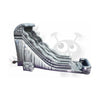 Image of Rocket Inflatables WET N DRY COMBOS 22′H Tsunami Grey Marble Water Slide by Rocket Inflatables 781880232070 WAT-TSU3218-GRYMAR