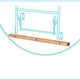 Replacement Wood Runner for 60" Round / 7.25' Serpentine Folding Tables