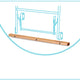 Replacement Wood Runner for 72" Round Folding Table