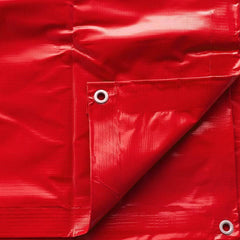 20' x 40' Heavy Duty Waterproof PVC Vinyl Tarp - Red