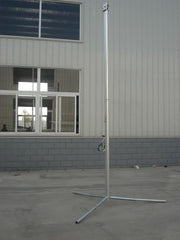 12' Steel Reinforced Frame Tent Jack with Easy Crank Handle